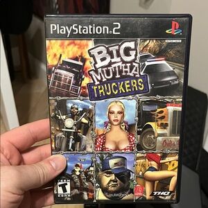 HQ Big Mutha Truckers for PlayStation 2 - Black Case